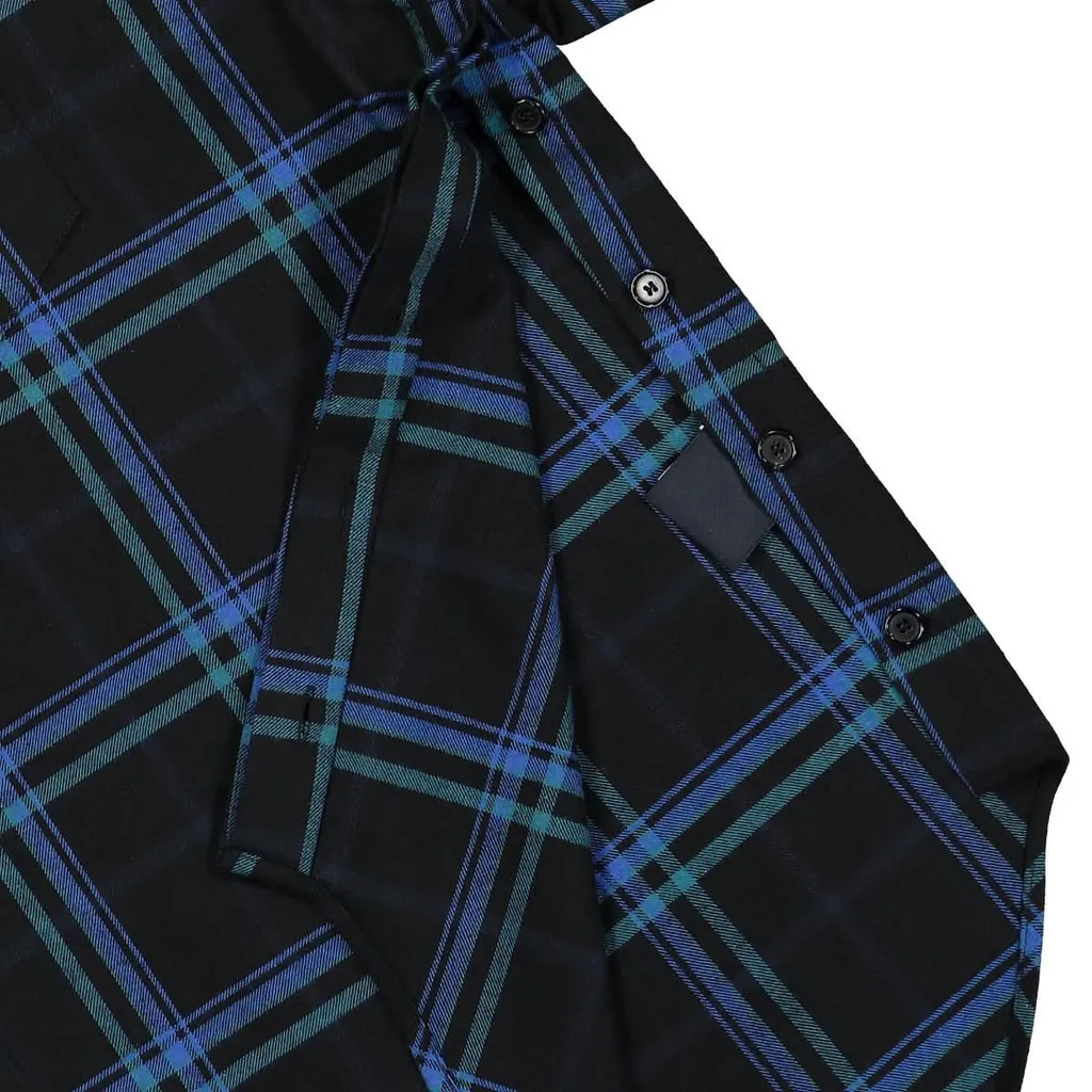 Juun J Checked Long Sleeved Shirt
