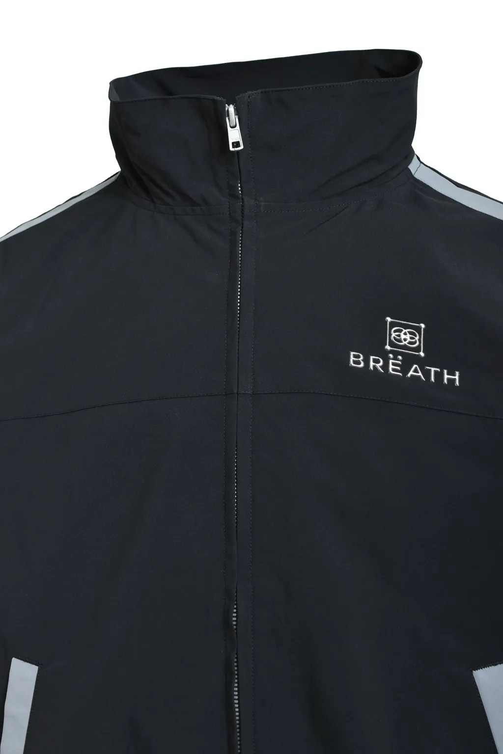 Crest Logo Warm Up Jacket / Blk