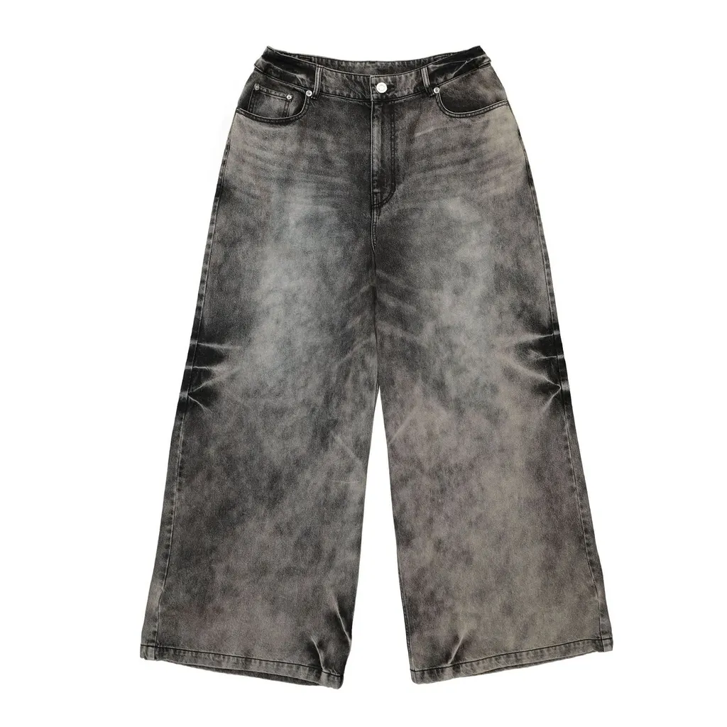 Juun J Wide-Leg Faded Trousers
