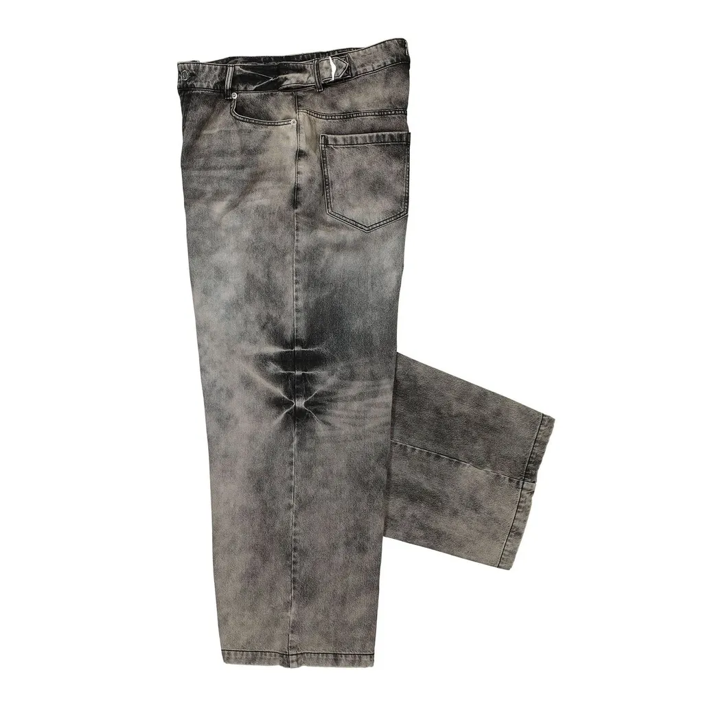 Juun J Wide-Leg Faded Trousers