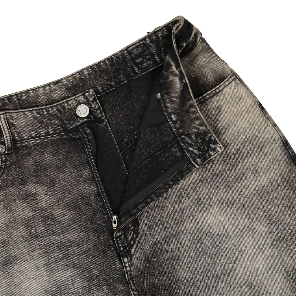 Juun J Wide-Leg Faded Trousers