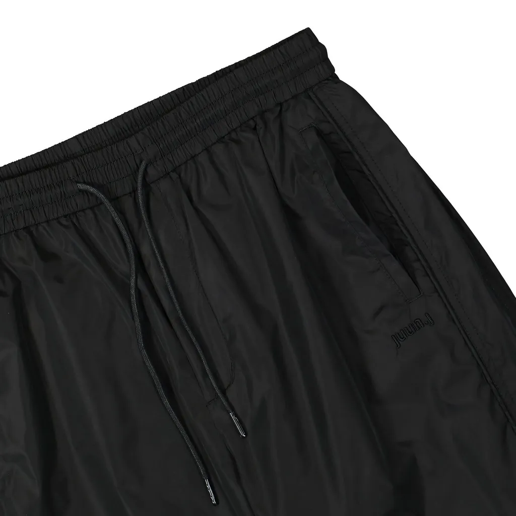 Juun J Drawstring Mid-Rise Tapered-Leg Trousers