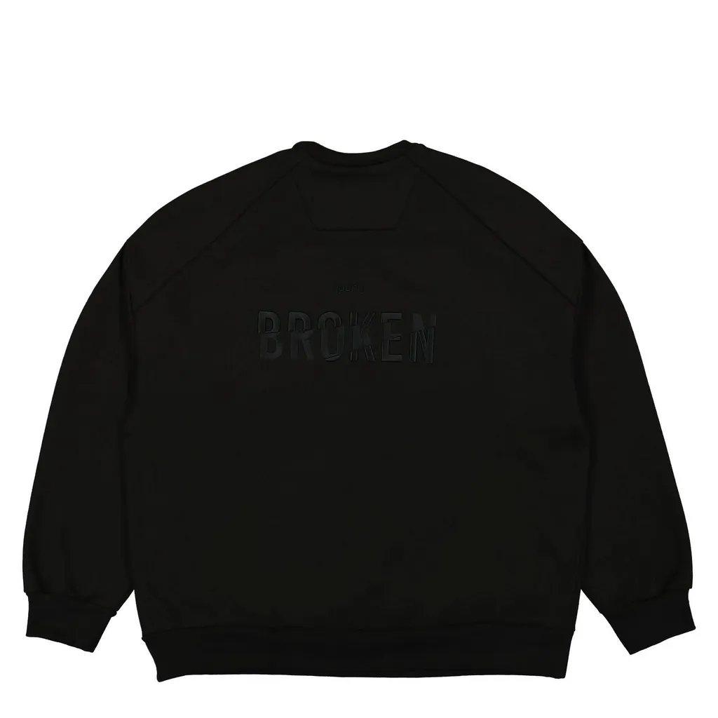 Juun J Logo Embroidered Crew Neck Sweatshirt