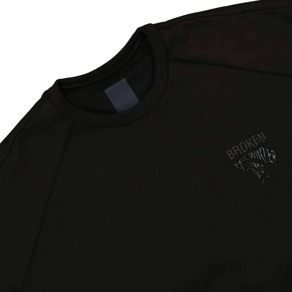 Juun J Logo Embroidered Crew Neck Sweatshirt