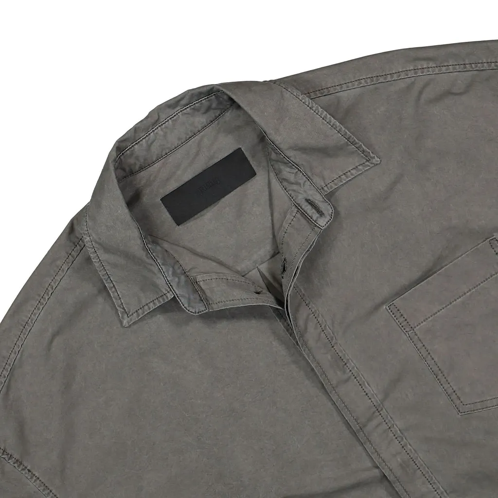 Juun J Dyed Taffeta Long Sleeved Shirt