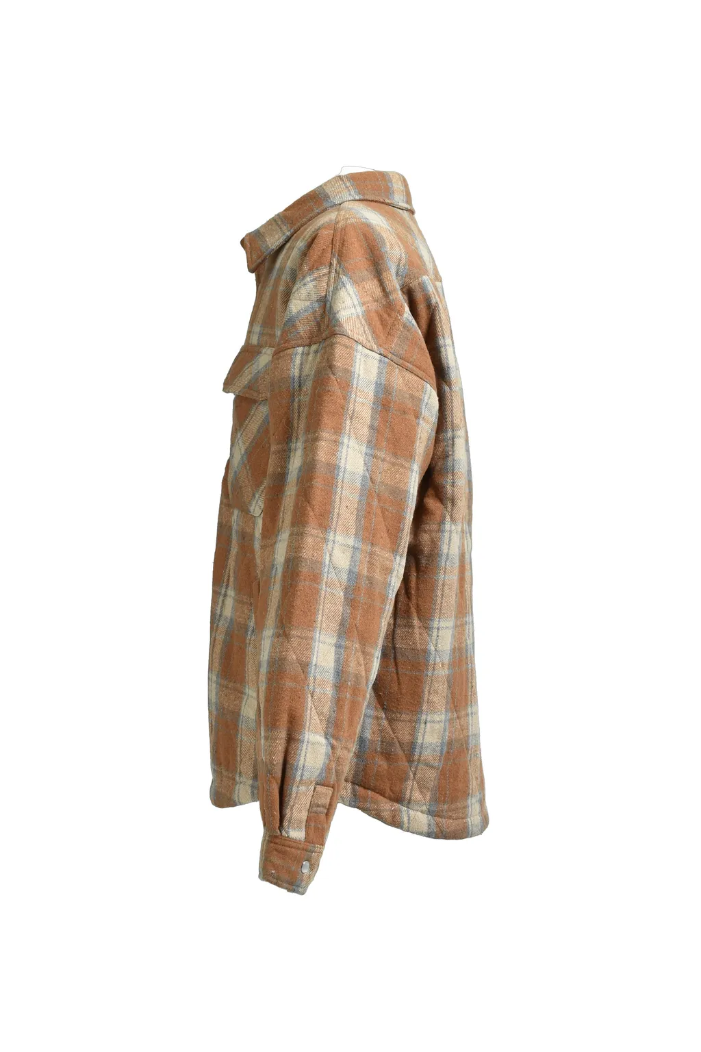 Quilting Check Shirt / Brw