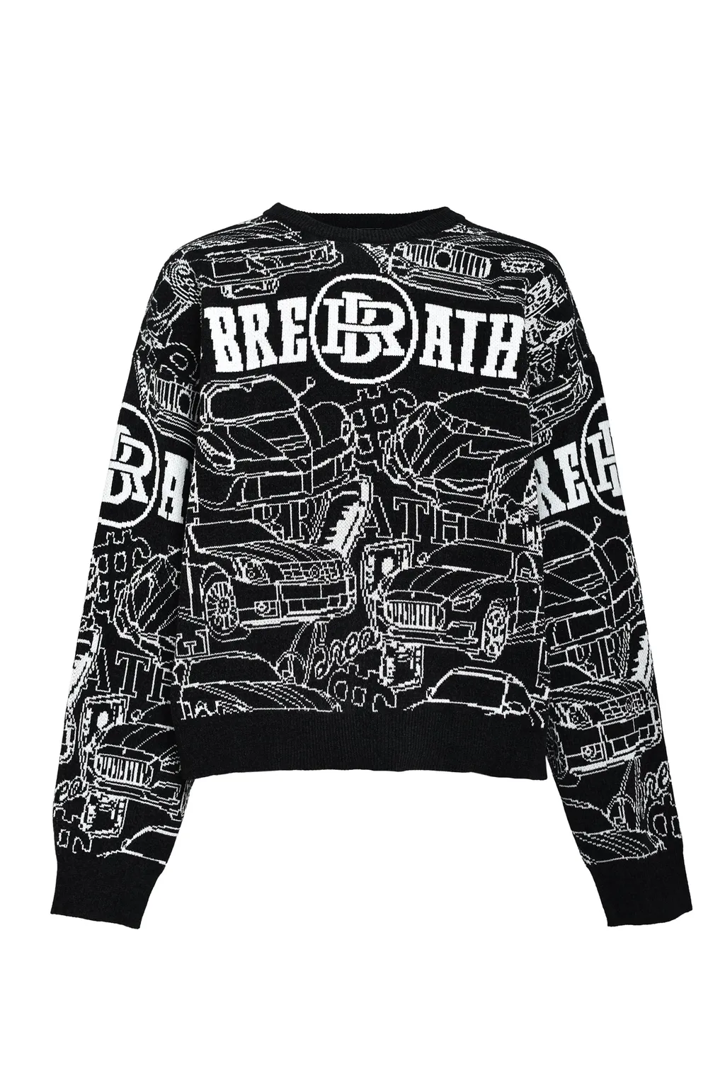 Super Car Mall Knit / Black
