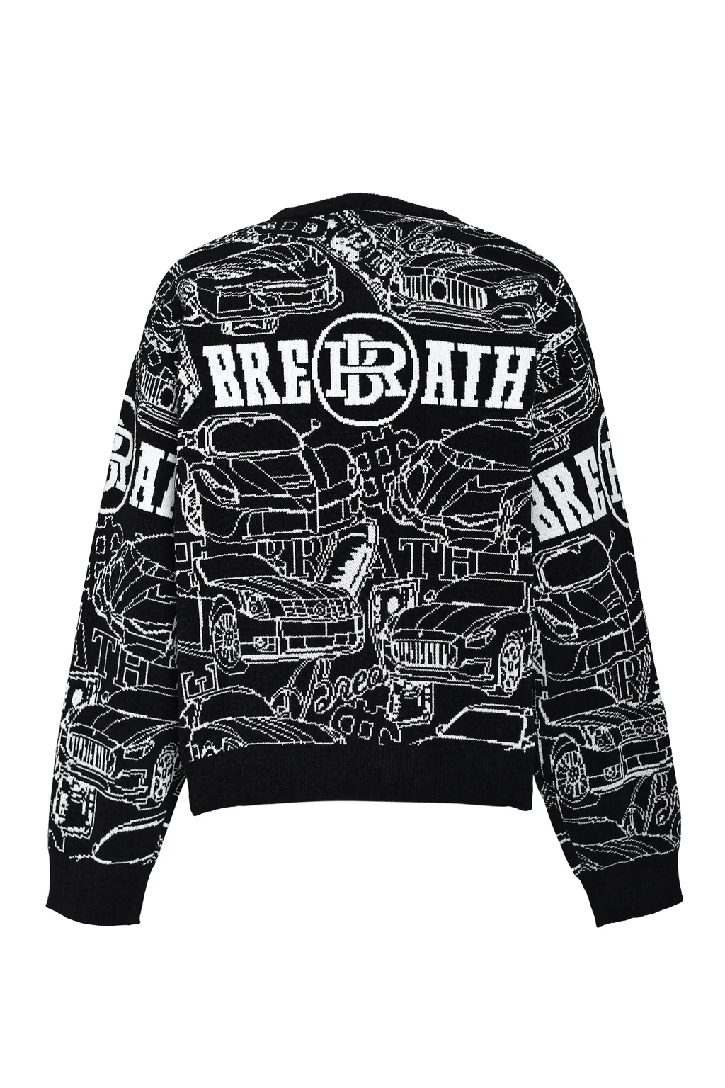 Super Car Mall Knit / Black
