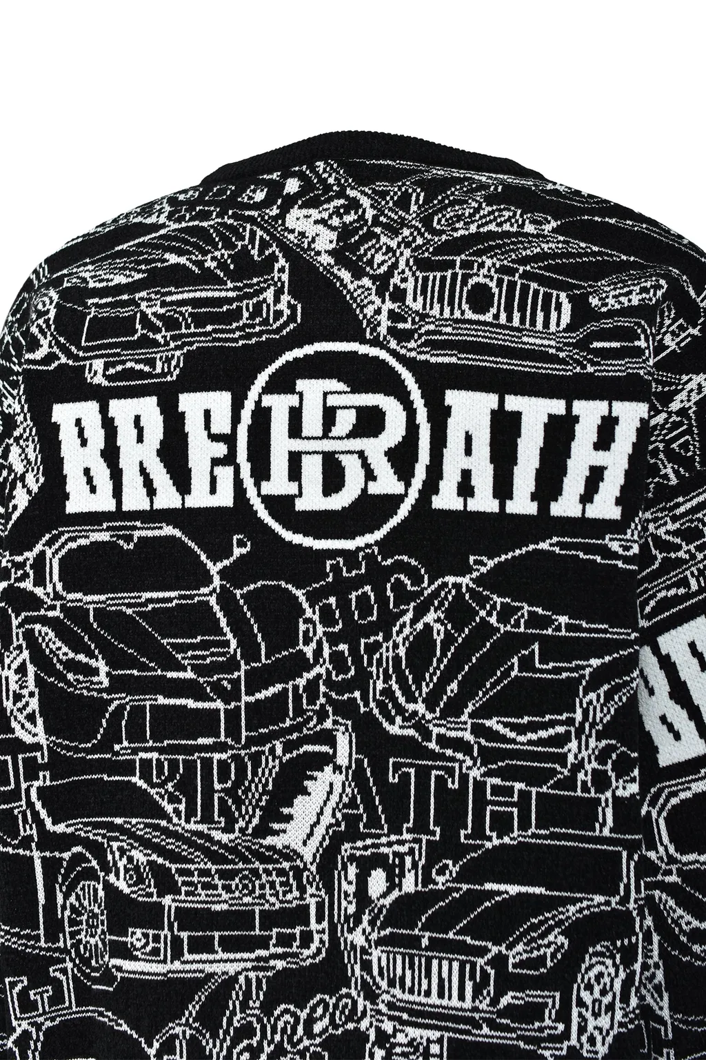 Super Car Mall Knit / Black