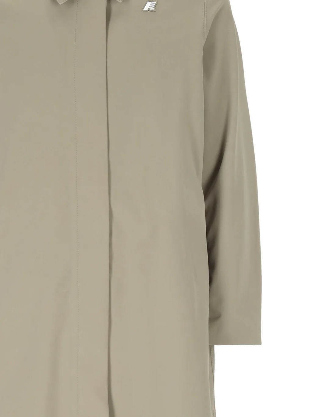 K-Way Logo Patch Padded Coat