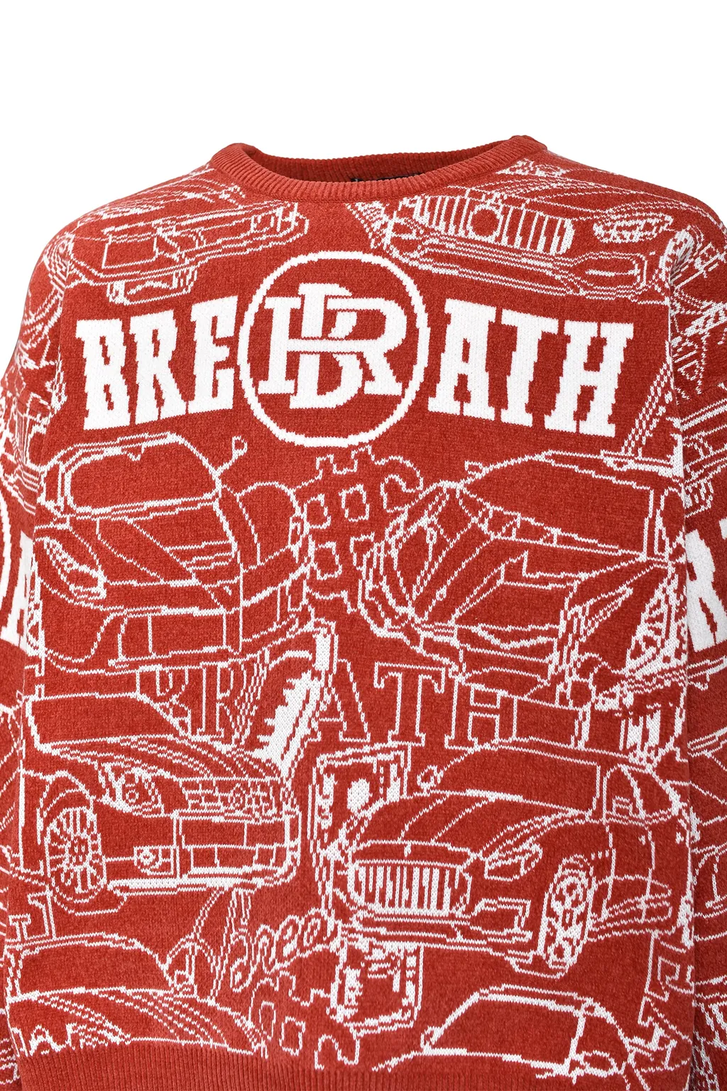 Super Car Mall Knit / Red