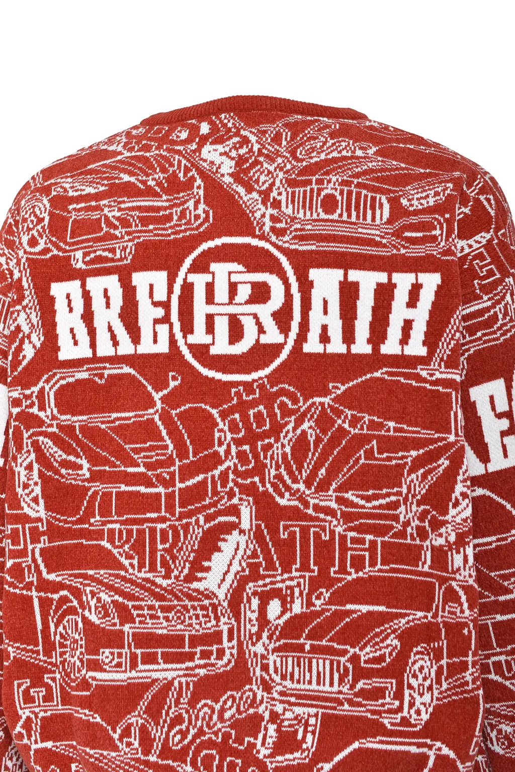 Super Car Mall Knit / Red