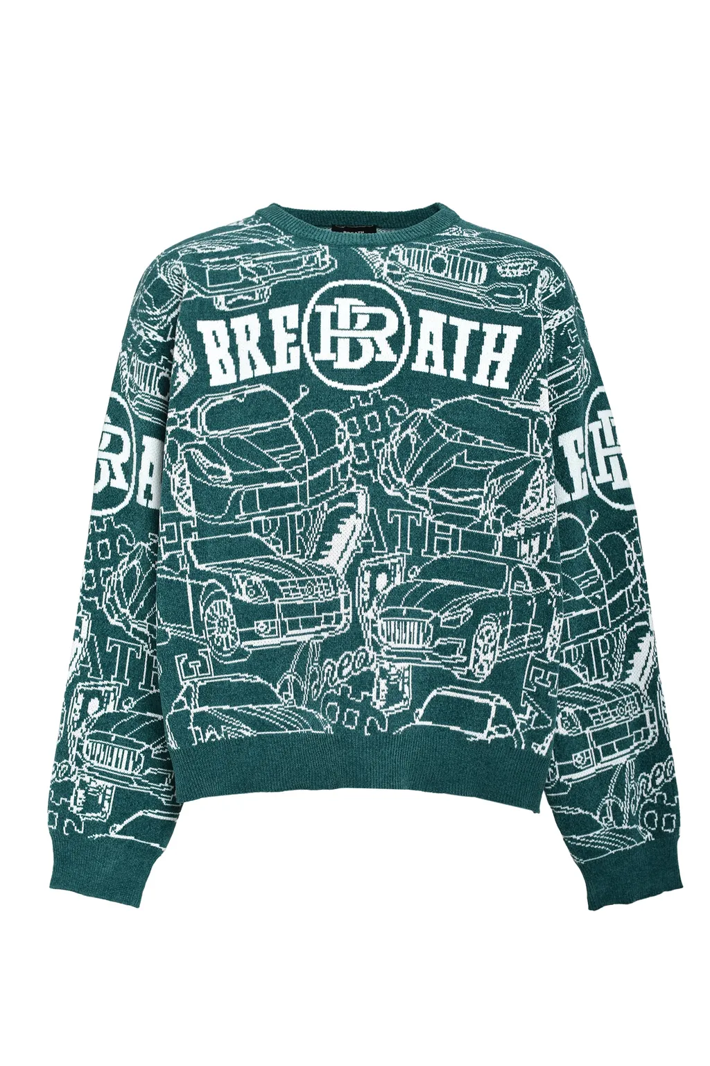 Super Car Mall Knit / Grn