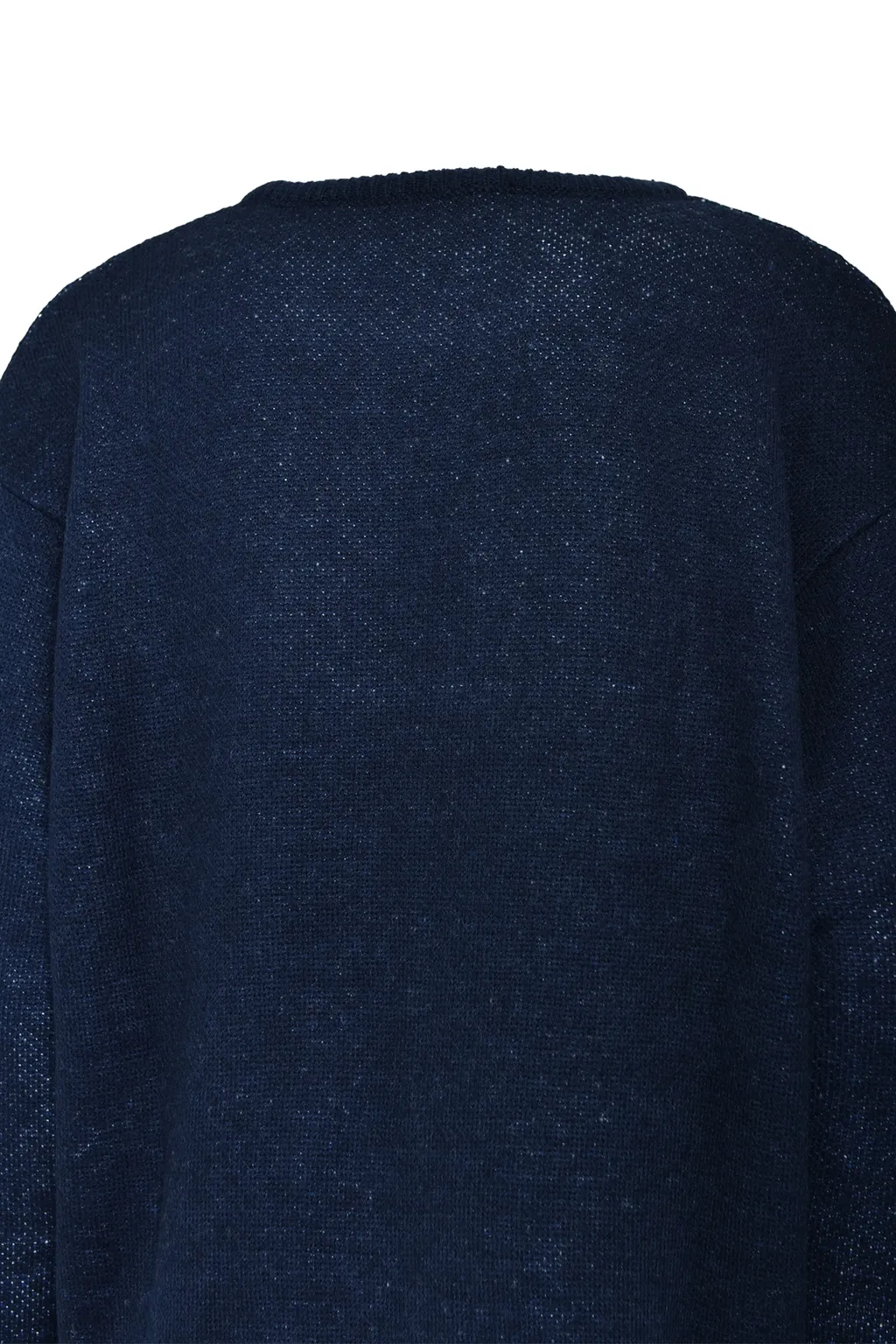 Angel Script Logo Mohair Knit / Nav