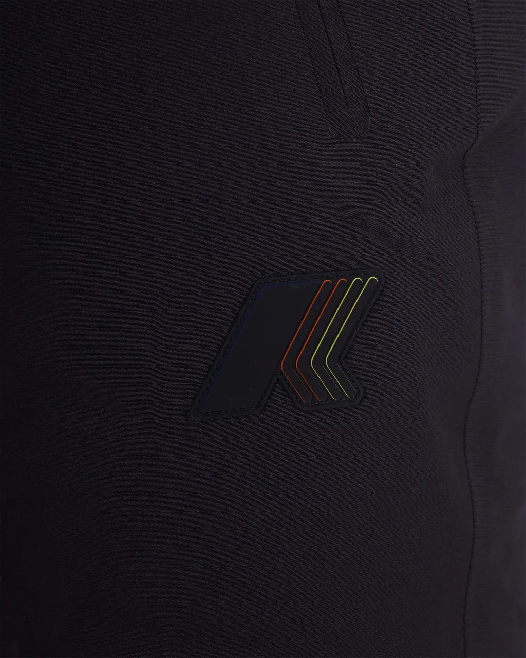 K-Way Logo Detailed Straight-Leg Trousers