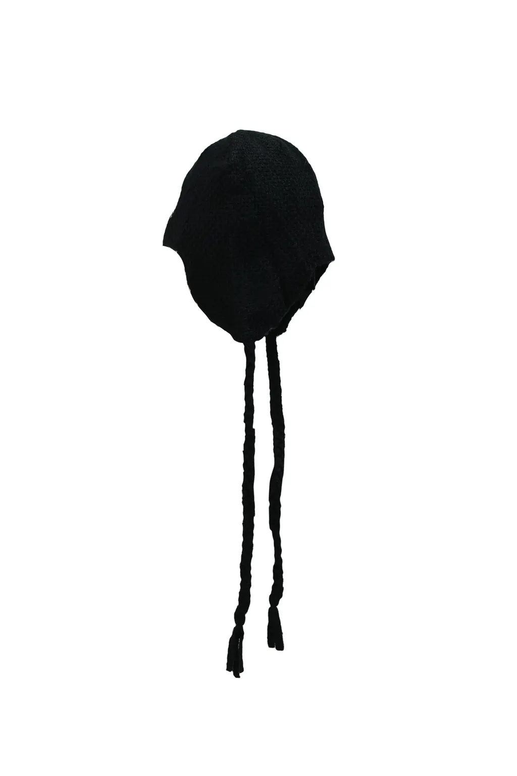 Southside Cross Ear Flap Beanie / Blk
