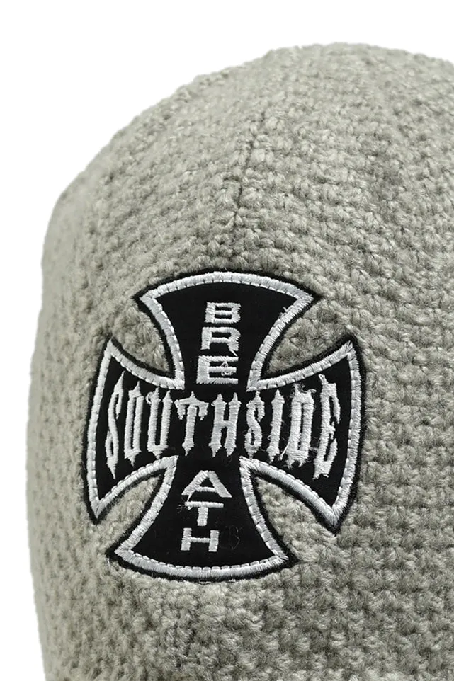 Southside Cross Ear Flap Beanie / Dust