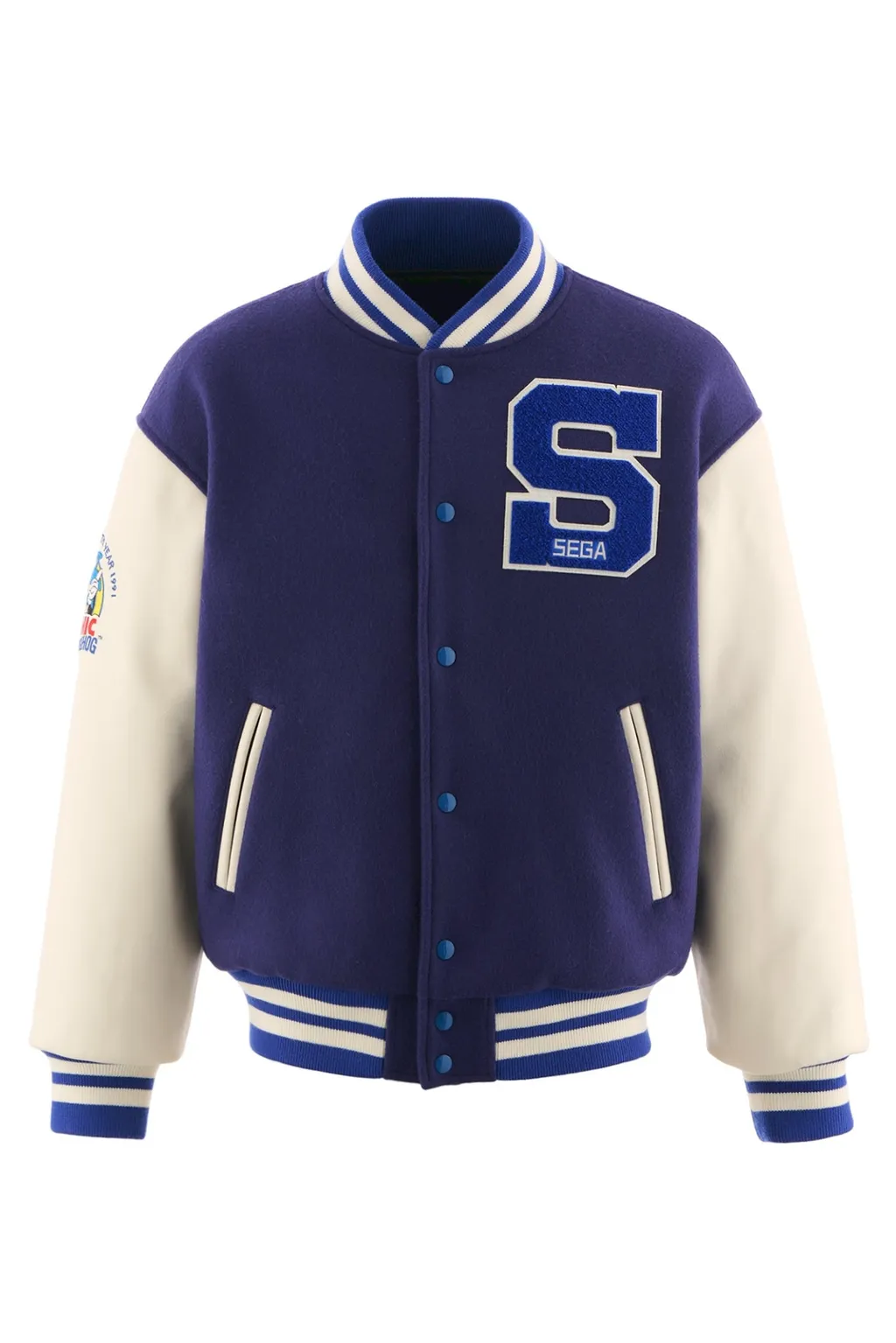 Sg_Varsity Jkt/Saint Sega / Blu