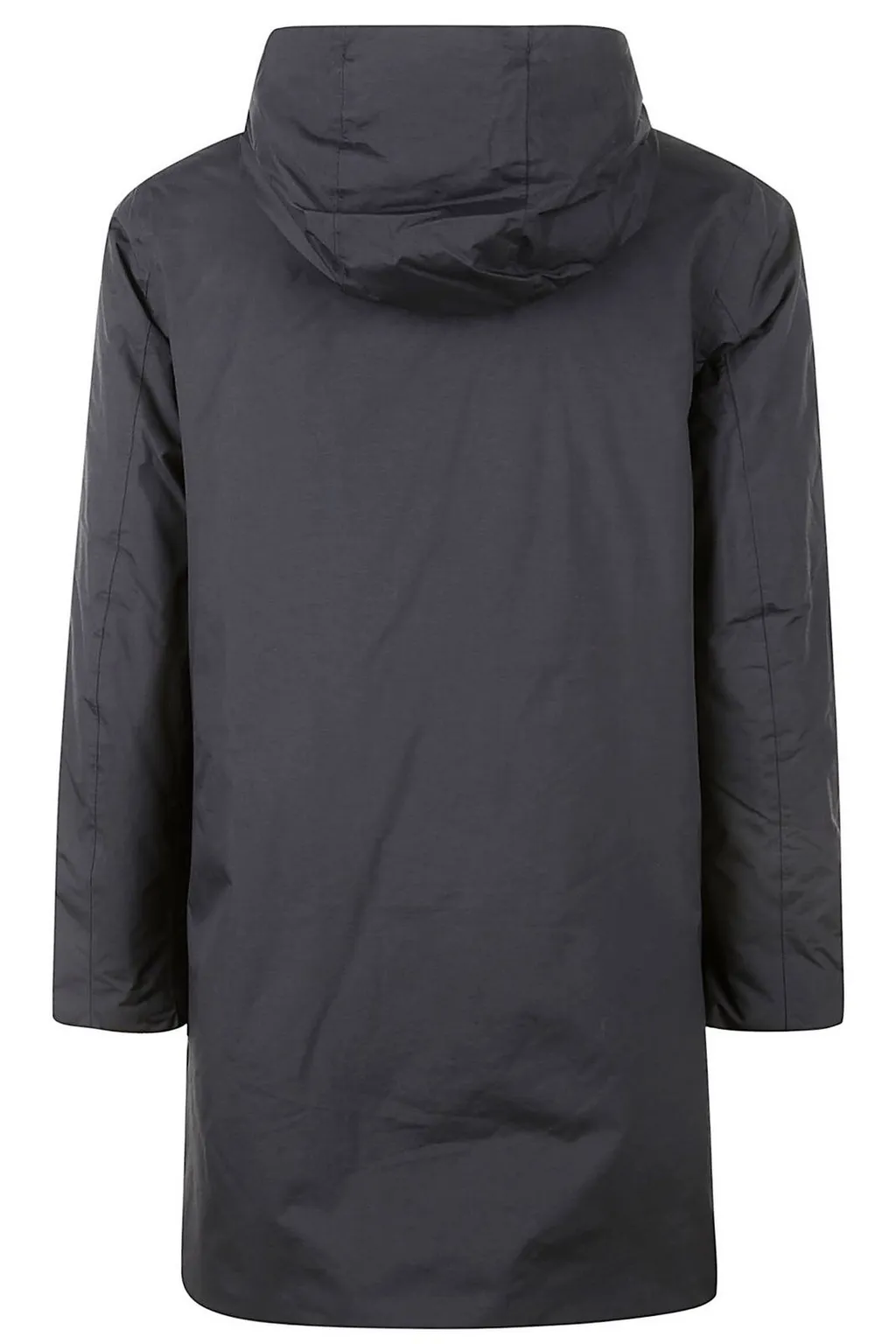 K-Way Long-Sleeved Hooded Coat