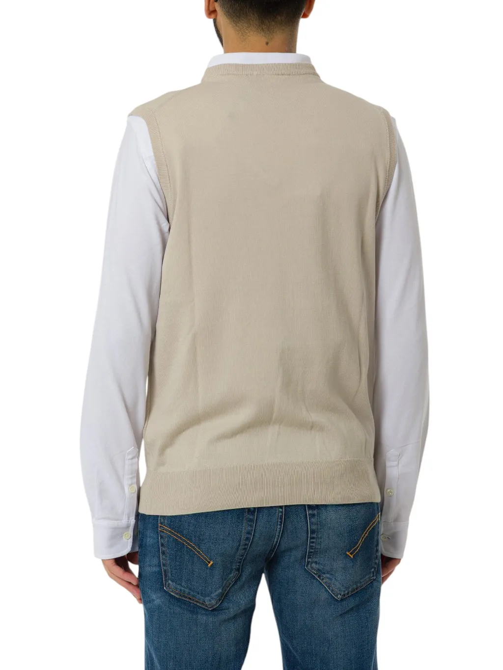 K-Way Jeano Sleeveless Ribbed Vest