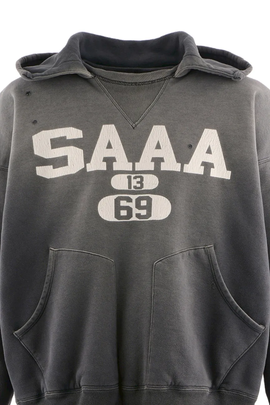 Bb_After Hooded Dbl Fc/Saa / Blk