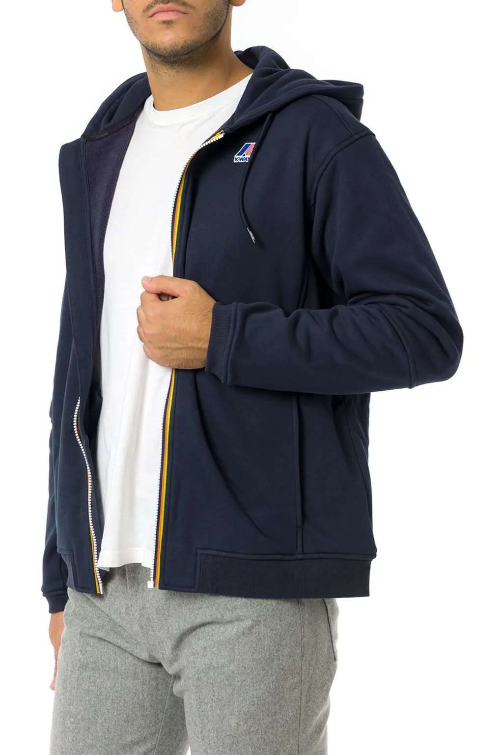 K-Way Prosper Brushed Full Zip Fleece Hoodie