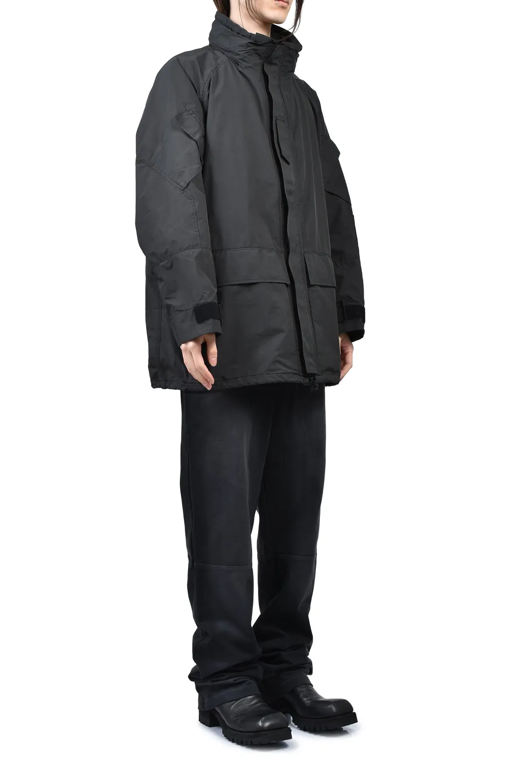 Weather Military Jacket / Liner Nylon Zu Connection / Blk