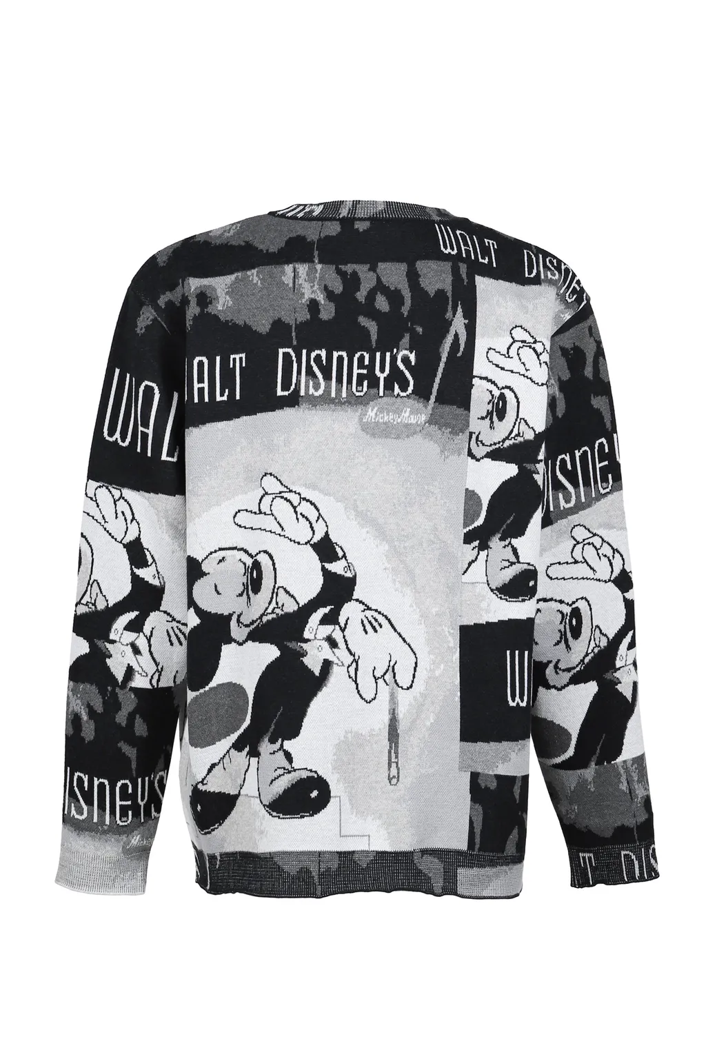 Disney Vp / Pc Knit Collection Crewneck / Mickey Mouse / Blk