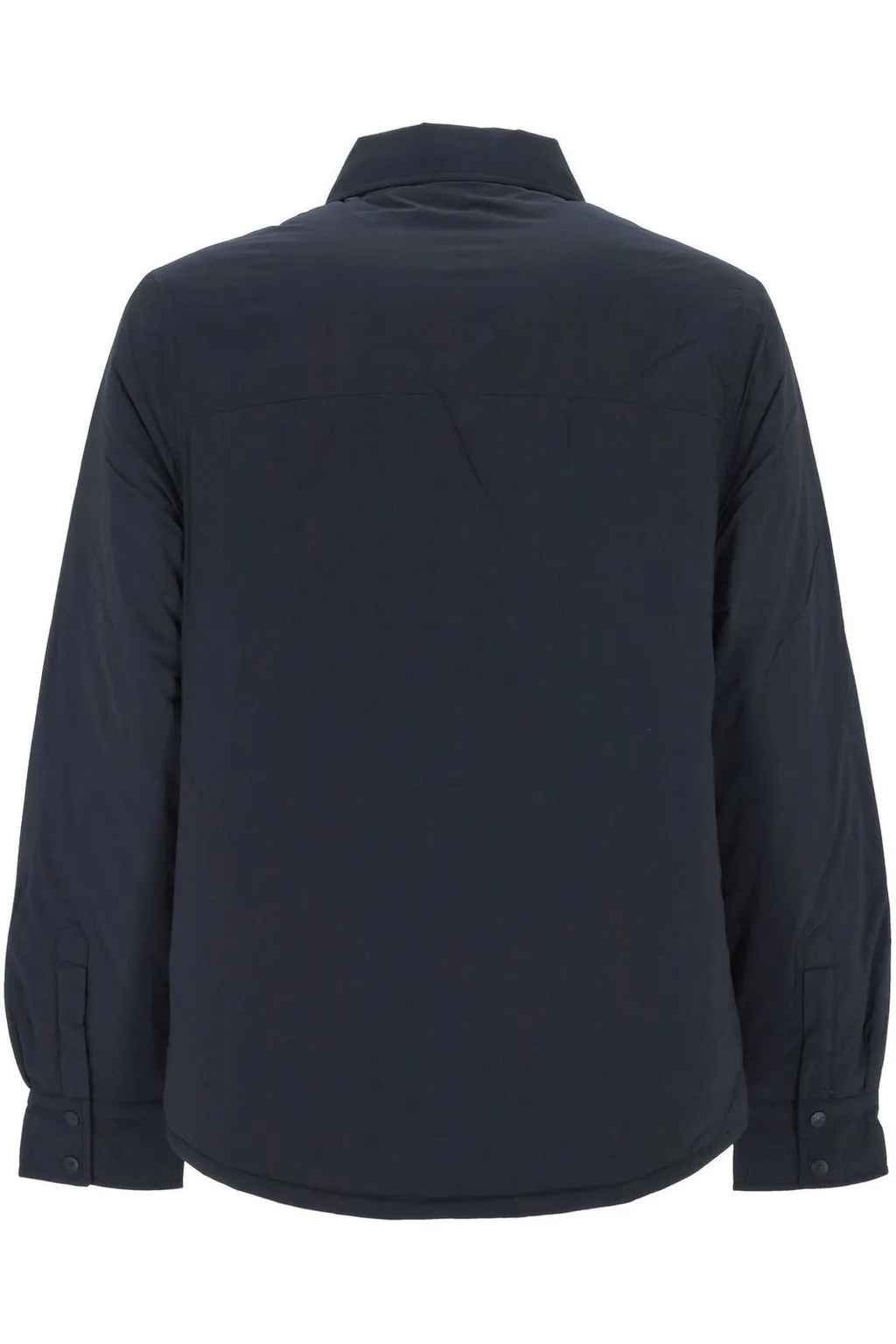 K-Way Logo Patch Press-Stud Jacket