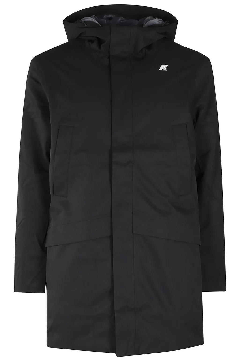 K-Way Jarno Twill Hooded Jacket