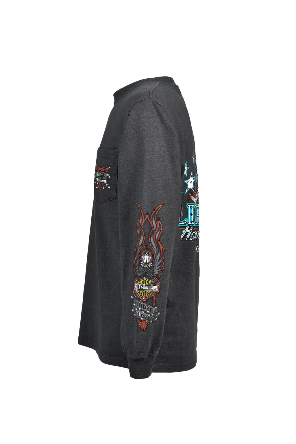 Fr Pocket Emblem / Bc Liberty Ls Tee / Gry