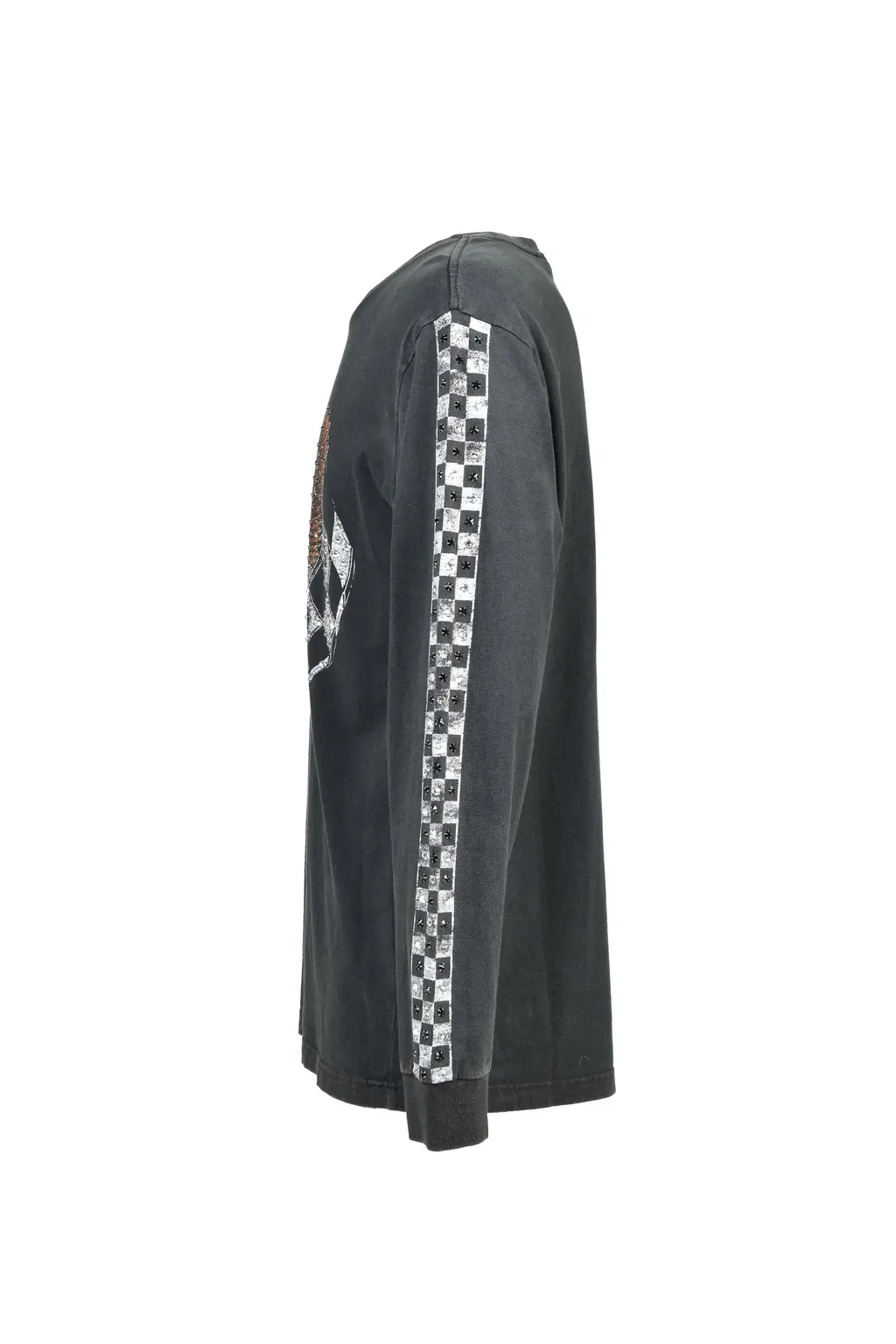 Fr Eagle Checker Flag / Bc - Ls Tee / Blk