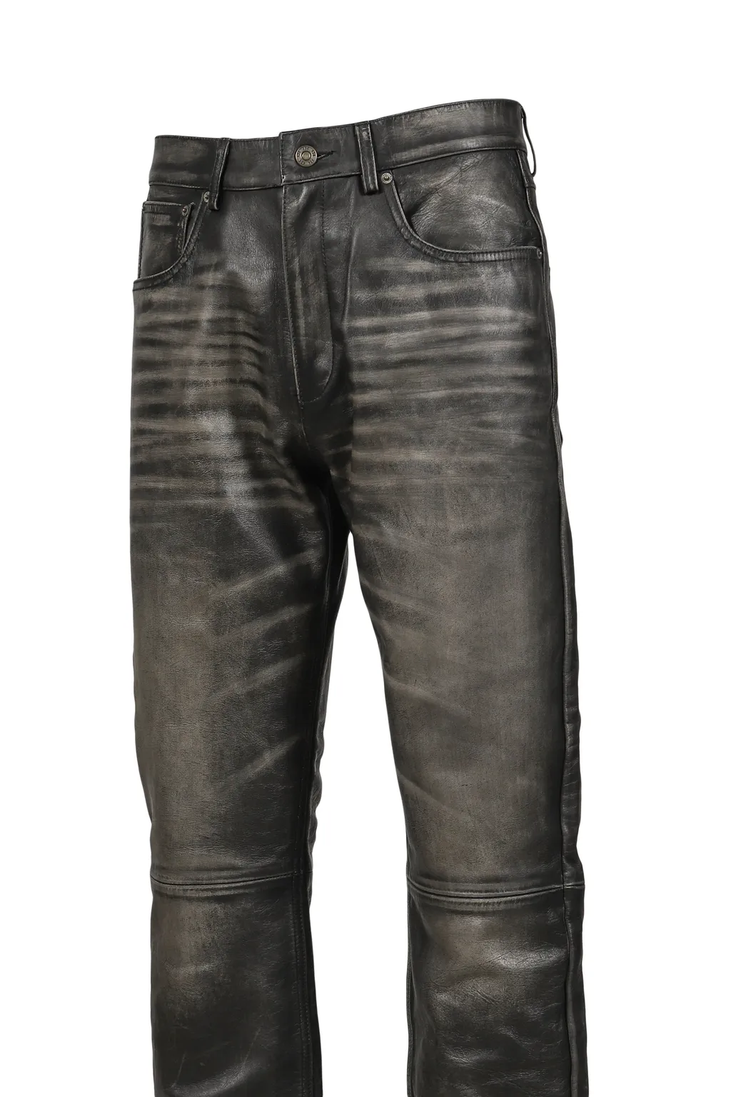 424 Leather Fivepocket / Blk