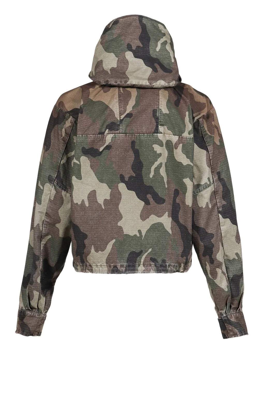 Cropped Parka / Camo