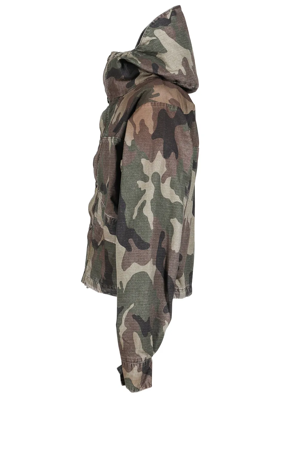 Cropped Parka / Camo