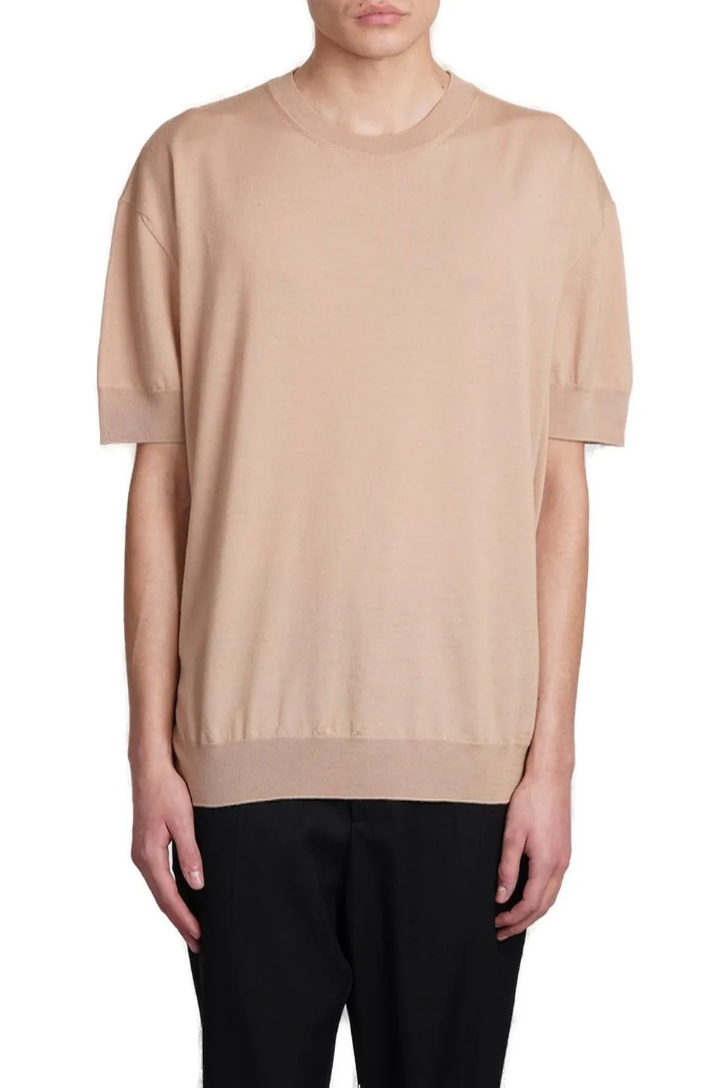Jil Sander Short-Sleeved Knitted T-Shirt