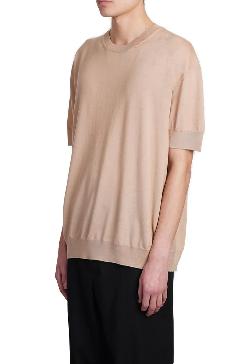 Jil Sander Short-Sleeved Knitted T-Shirt