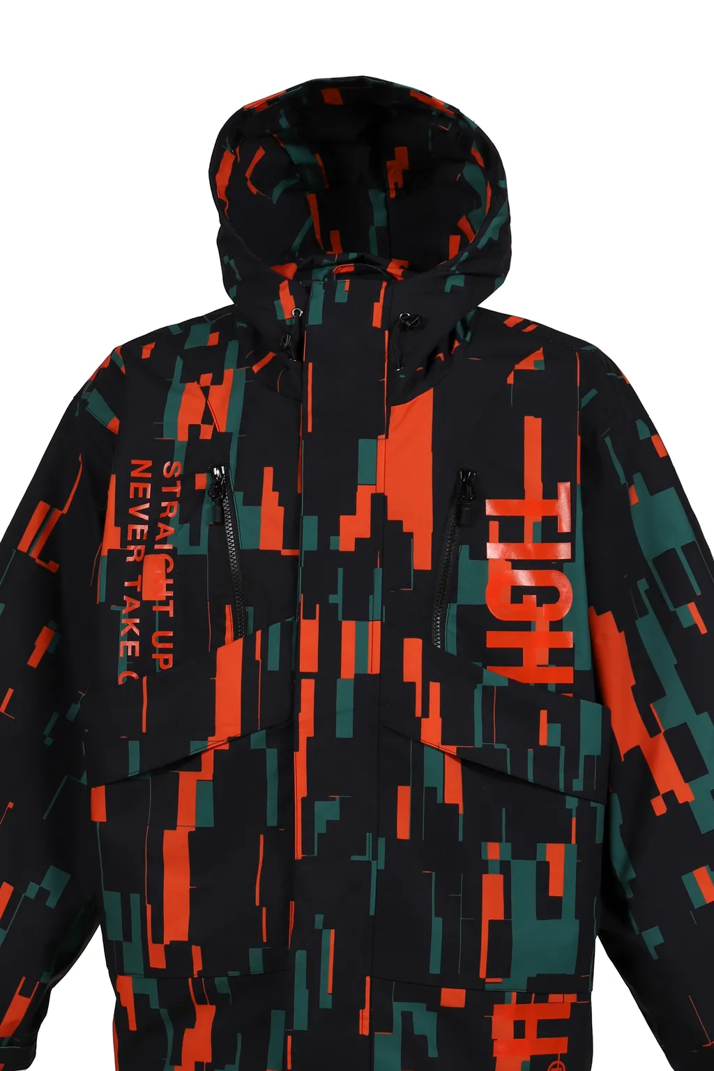 Hooded Tactical Jacket / Noise