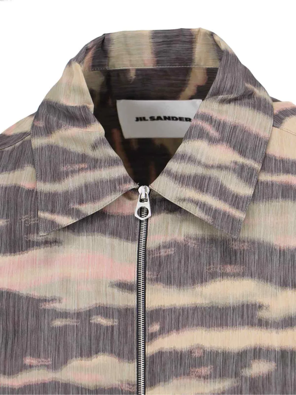 Jil Sander Printed Straight Hem Overshirt