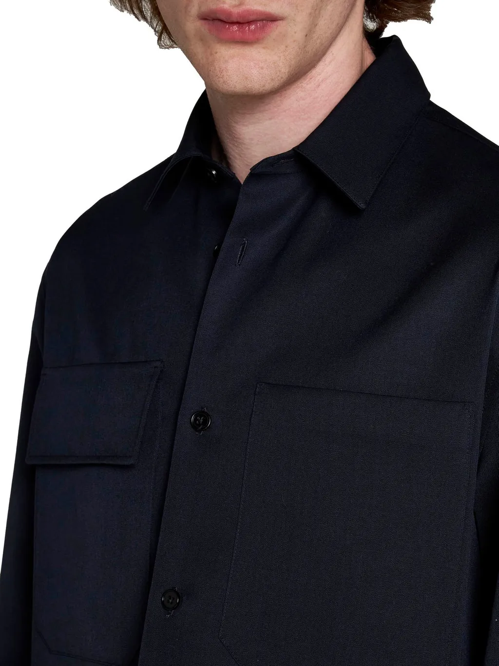 Jil Sander Long-Sleeved Buttoned Shirt