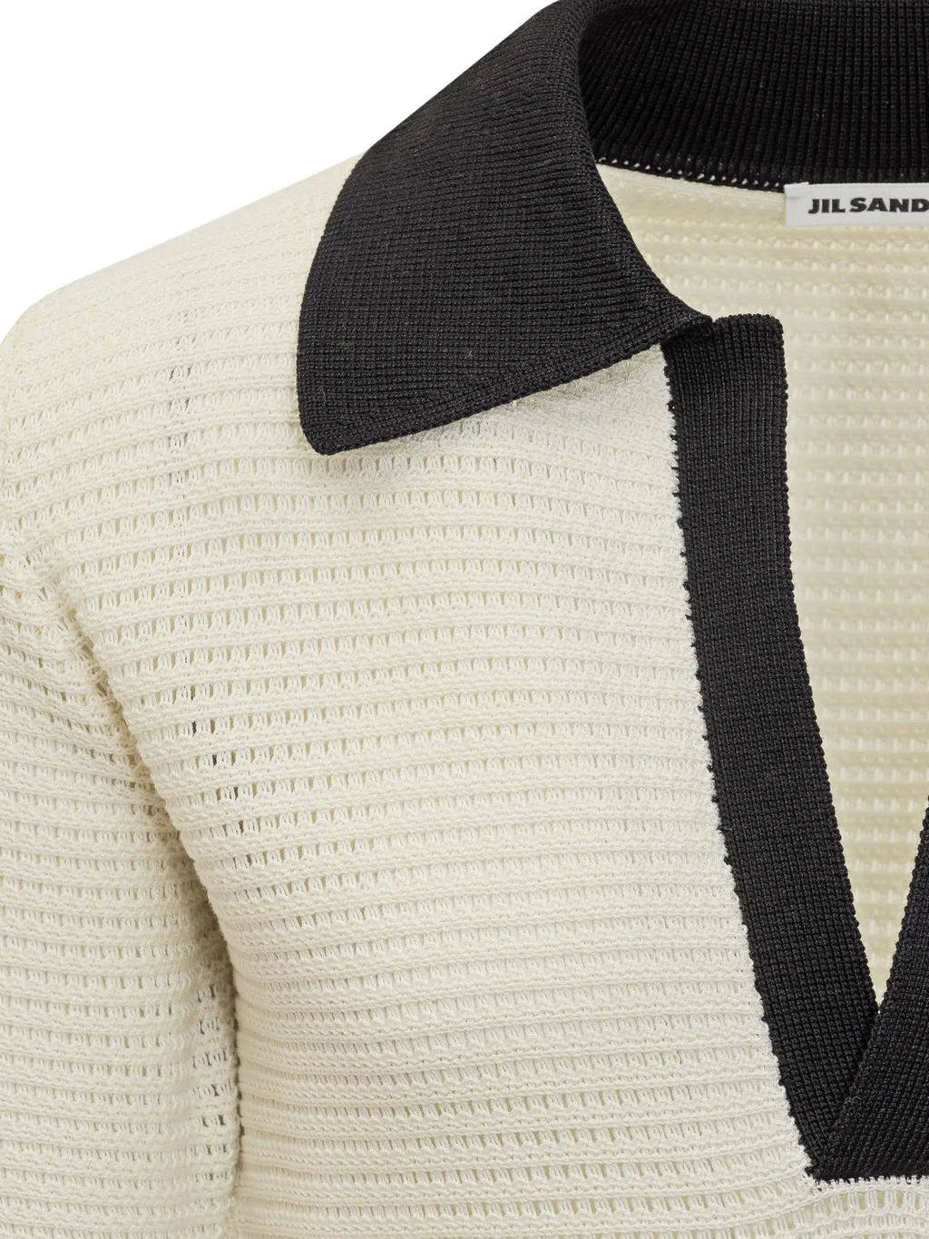 Jil Sander Knit Polo T-Shirt