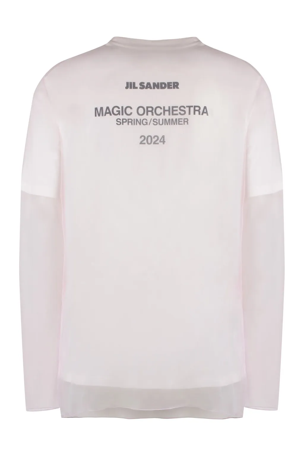 Jil Sander Logo Printed Layered T-Shirt