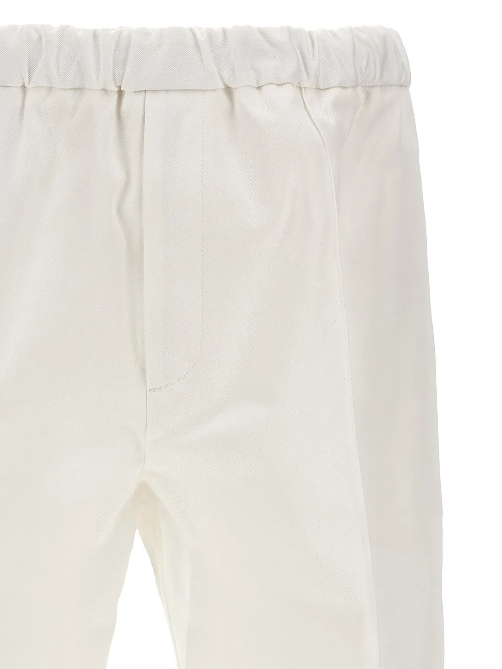 Jil Sander Elasticated Waistband Straight-Leg Pants