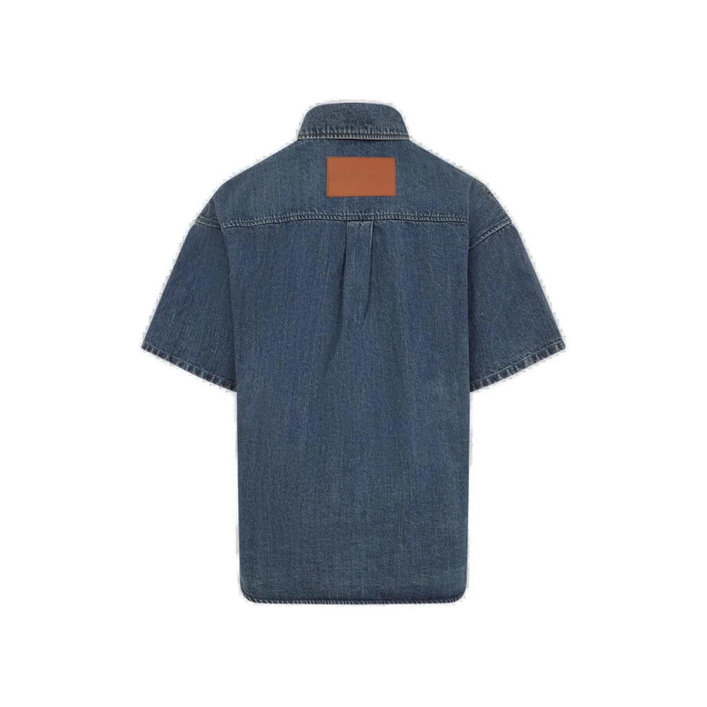 Jil Sander+ Short Sleeved Denim Shirt