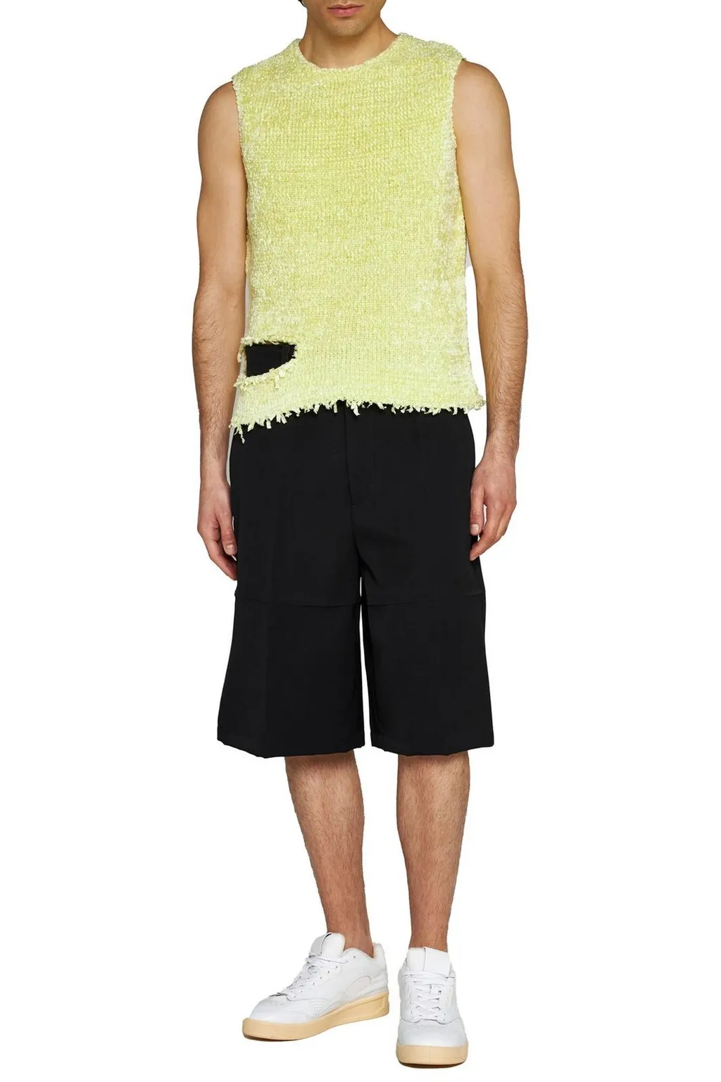 Jil Sander Cut-Out Crewneck Vest