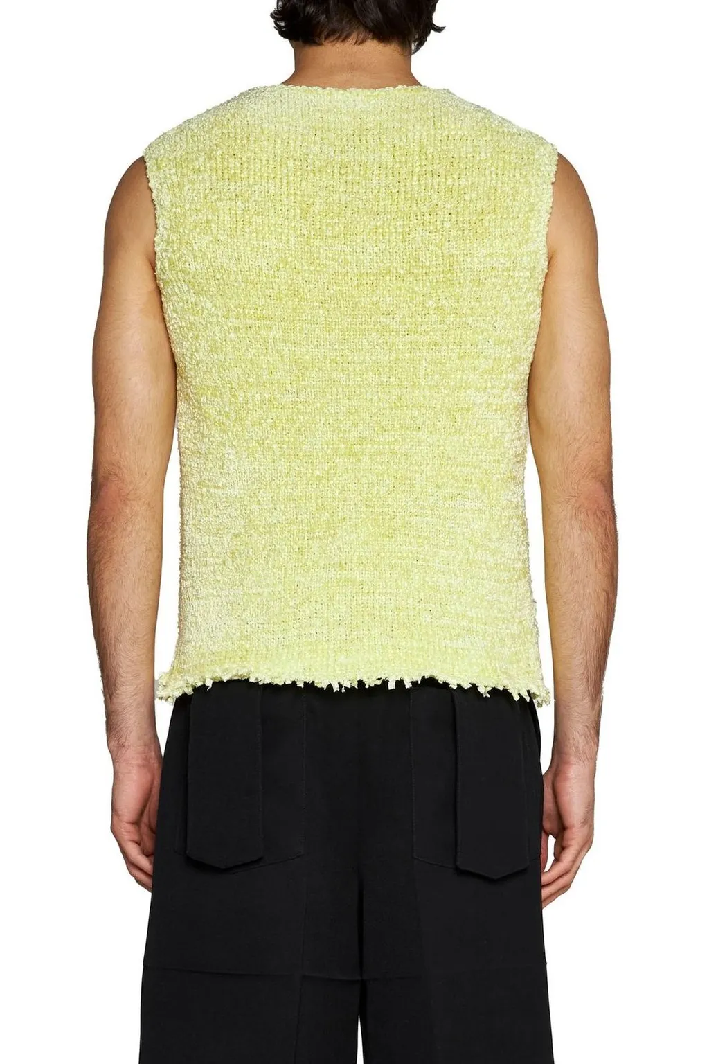 Jil Sander Cut-Out Crewneck Vest