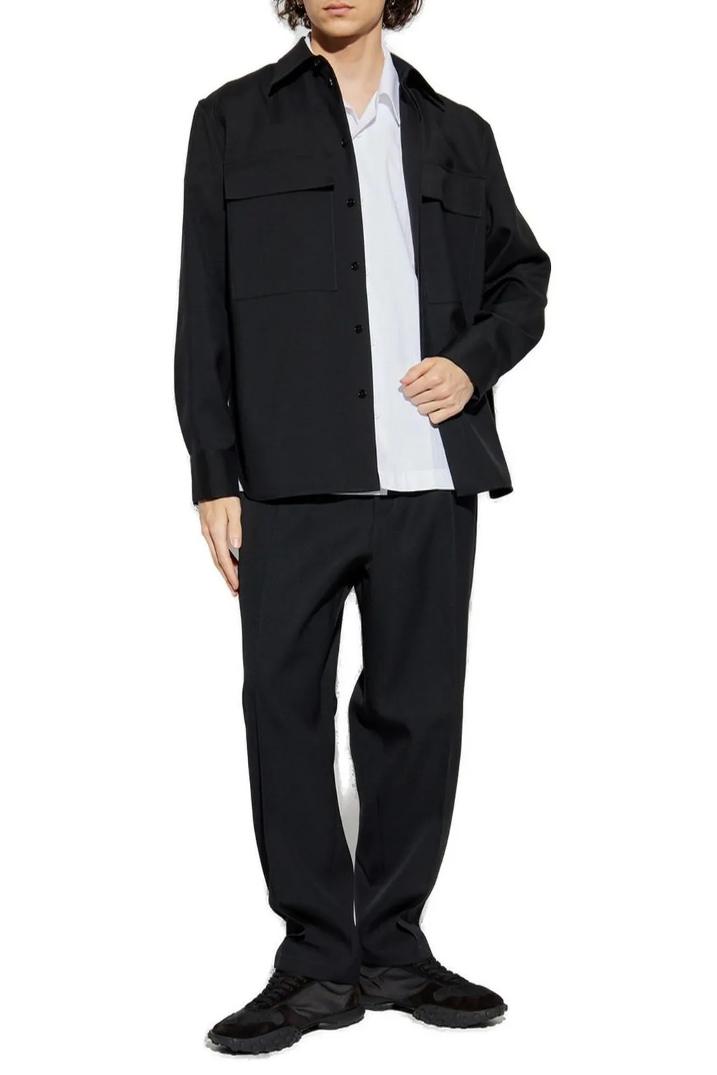 Jil Sander Curved Hem Shirt