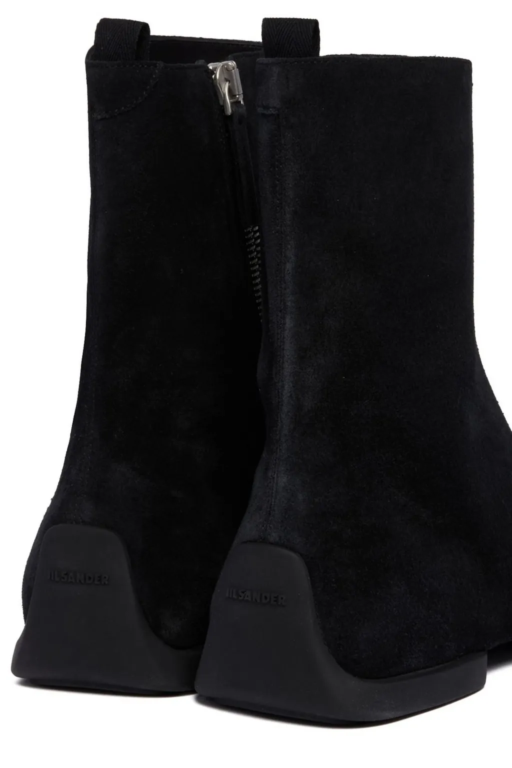 Jil Sander Round Toe Ankle Boots