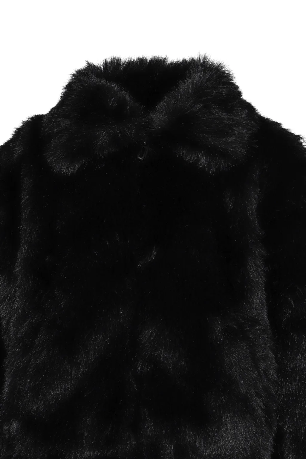 Muddy Faux Fur Blouson / Blk