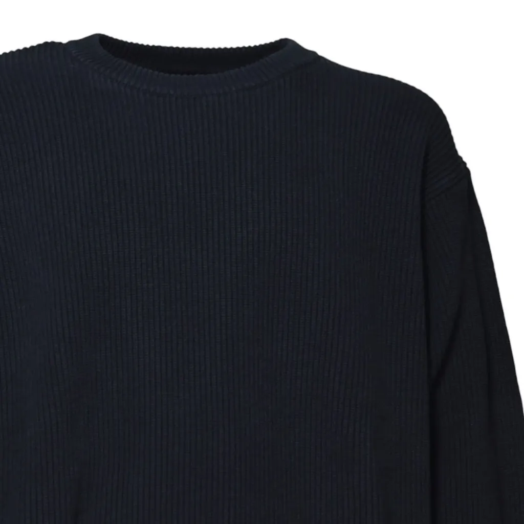 Jil Sander Crewneck Ribbed Knit Jumper